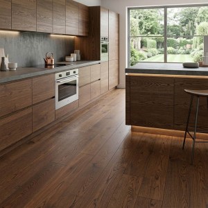 PARQUET PREFINITI - Rovere 1 Strip - Anticato Cognac - Verniciato Opaco - Spazzolato-5